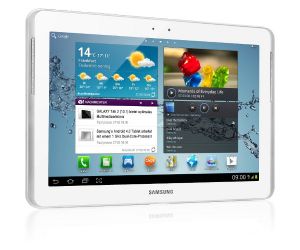 Witte Samsung tablet